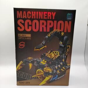 Uncle Brick Machinery Scorpion Building Block Set No.JD014 Mechanical 468 PCS